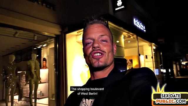 Real amateur German chick fucked in hotel room POV