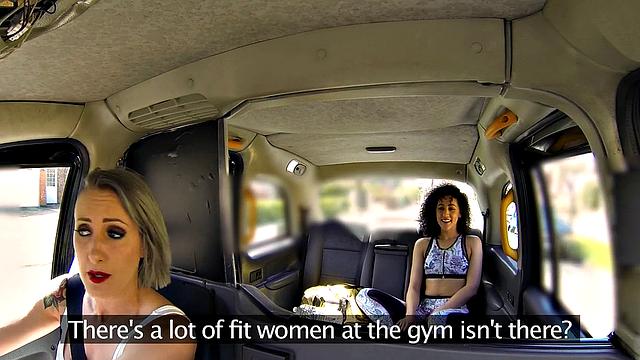 Curvy fitness babe fingers her tight pussy in socks and gets a kinky tattoo