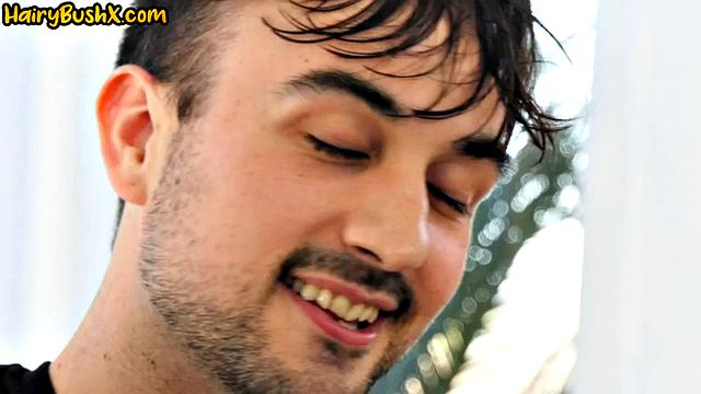 Hairy lingerie babe doggystyled in threesome