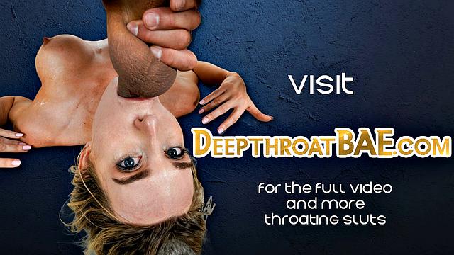 Cute 21 slut enjoys intense deepthroat