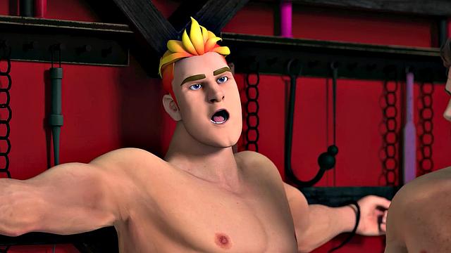 Sodomy Squad - Gay Superhero Battle Fucks Evil Stepbrother To Save City