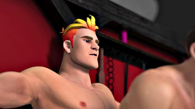 Sodomy Squad - Gay Superhero Battle Fucks Evil Stepbrother To Save City