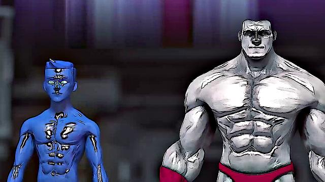 Sodomy Squad - Gay Superhero Battle Fucks Evil Stepbrother To Save City