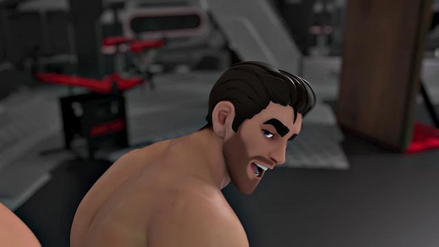 Sodomy Squad - Gay Superhero Battle Fucks Evil Stepbrother To Save City