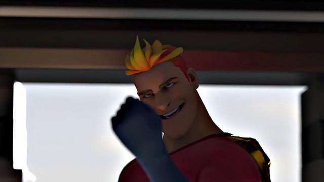 Sodomy Squad - Gay Superhero Battle Fucks Evil Stepbrother To Save City