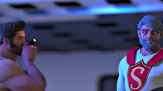 Sodomy Squad - Gay Superhero Battle Fucks Evil Stepbrother To Save City