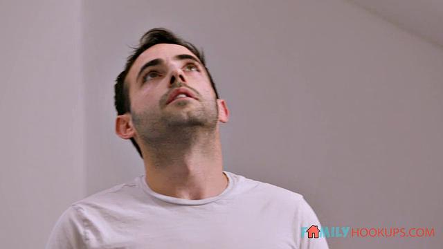 Natalie Knight gets caught by her stepbrother buttering her muffin