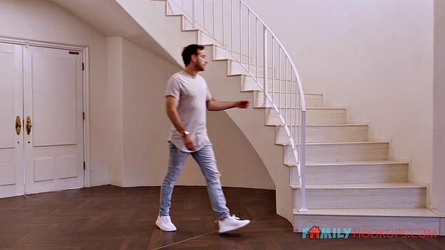 Natalie Knight gets caught by her stepbrother buttering her muffin