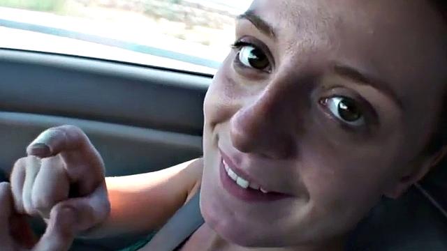 A hot brunette babe get nailed in the dark while being filmed with night vision cam