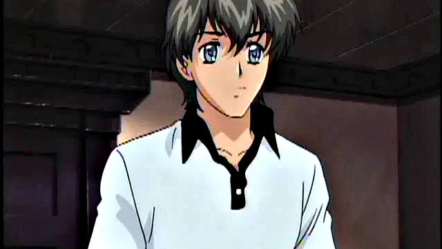 Sexy anime maid fucking her boss