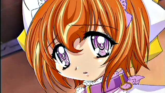 Sexy anime maid fucking her boss