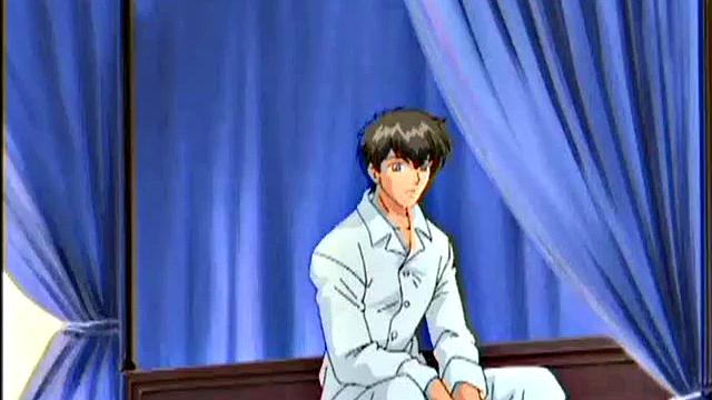 Sexy anime maid fucking her boss