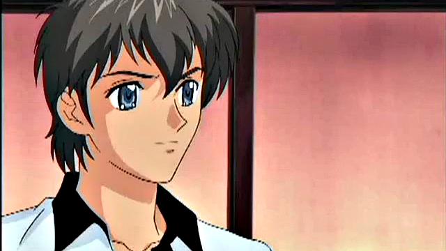 Sexy anime maid fucking her boss