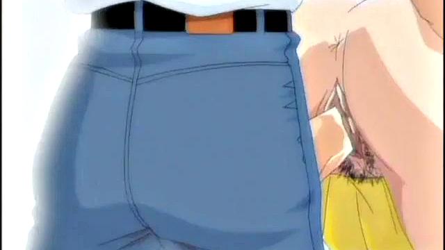 Sexy anime maid fucking her boss