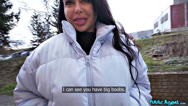 Big tits Ukrainian loves big cock