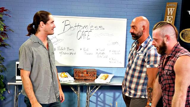 Fisting gay enjoys getting sucked by dude