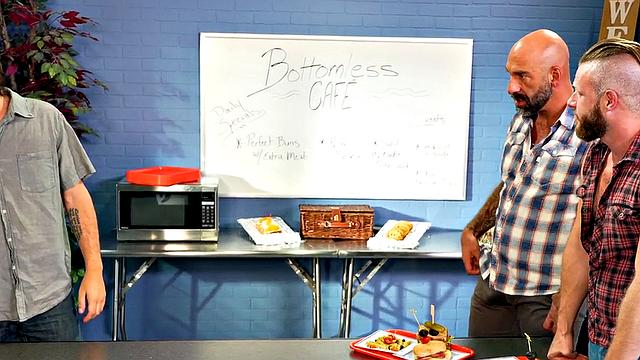 Fisting gay enjoys getting sucked by dude