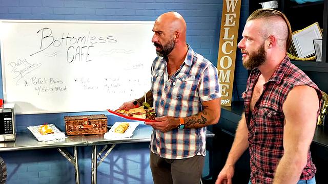 Fisting gay enjoys getting sucked by dude