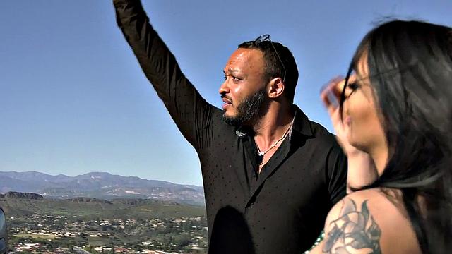 Cockhungry bigtitted babes fuck each other in IR 3some