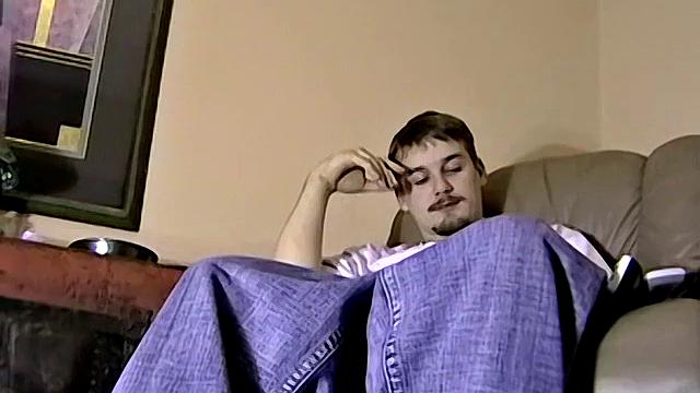 Blaze Jerks Off His Huge Cock - Blaze