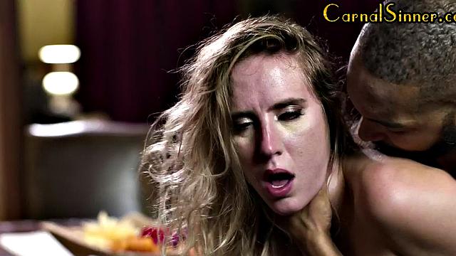 Interracial mature fucked during affair