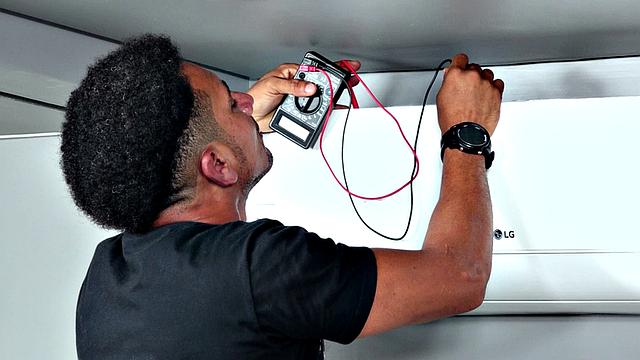 TS Sabrina Seduces The Technician