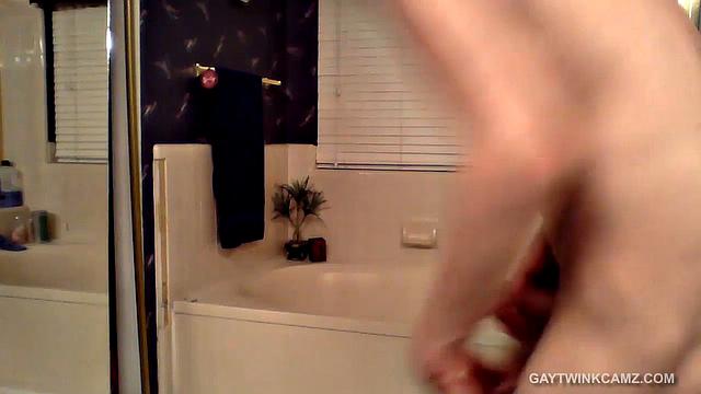 Skinny Amateur Beats His Big Meat