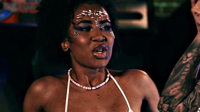 Kinky tattooed lesbians in red lingerie indulge in foot fetish, pussy licking, and pussy fingering