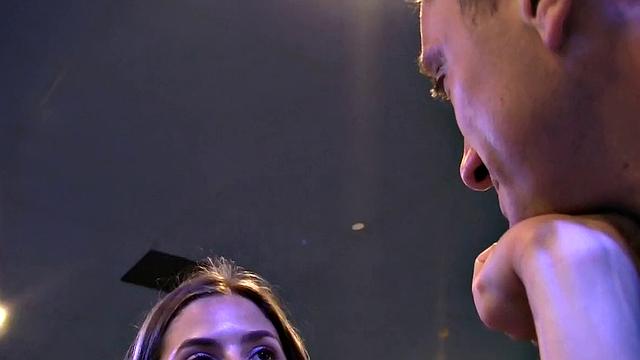 My lovely girlfriend slobbers on my big boner