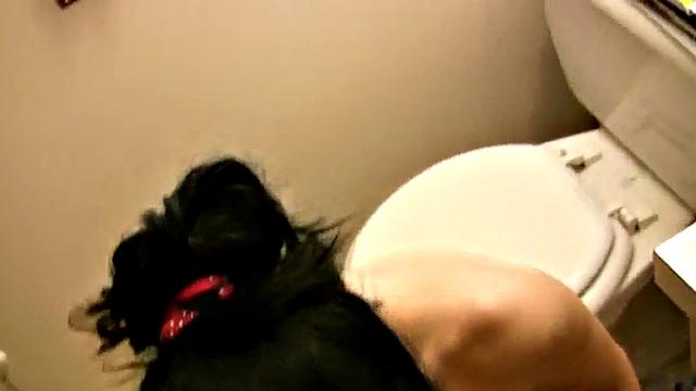 Janice gets out in POV while gobbling cock