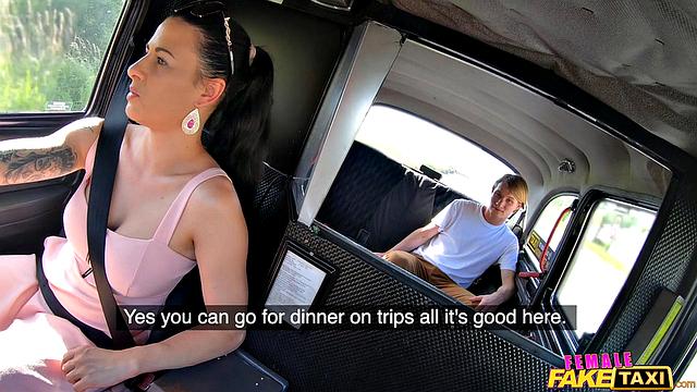 Young Stud Fucks Cab Driver