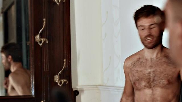 Gay dude fucks perverted stud in asshole in missionary