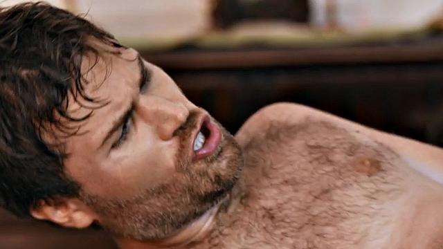 Gay dude fucks perverted stud in asshole in missionary