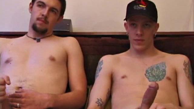 Garrett goes down on Shane and takes his cock