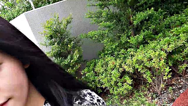 Mei Hotta is a college girl come to try out some sex positions