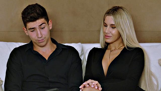 Ms Naughty displays her abilities. Horny housewife delivers a mind-blowing oral to her visitor in the kitchen - love XXX!