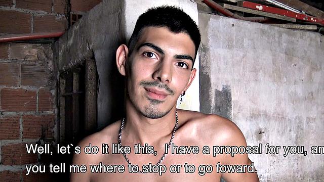 Mariano needs cash and drops his pants for the cameraman, but jokes on him-he gets the full creamy payday