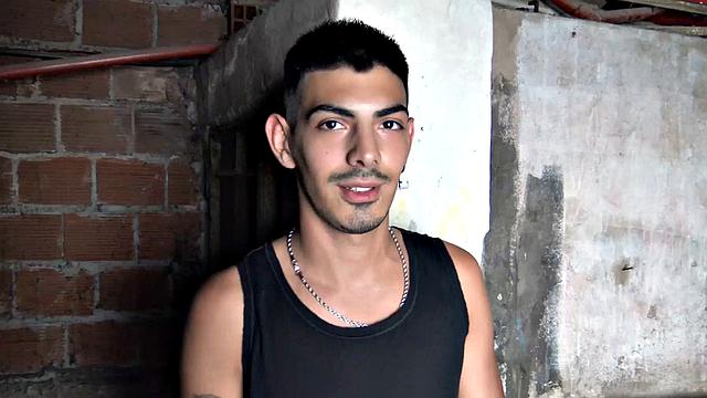 Mariano needs cash and drops his pants for the cameraman, but jokes on him-he gets the full creamy payday