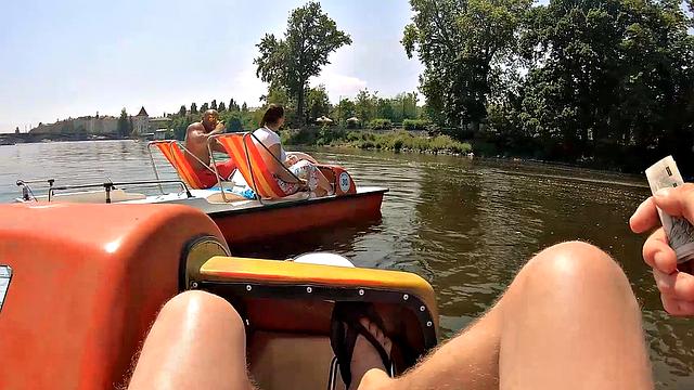 HUNT4K. In exchange for money, bruiser lets stranger fuck hot GF