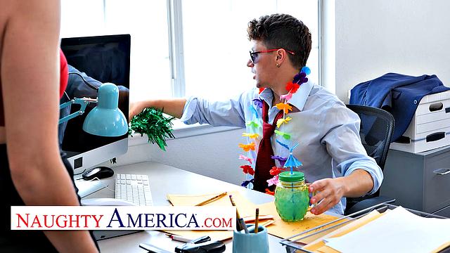 Blonde Crystal Clark Fucks her way to the Top