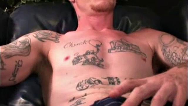 This 6'0", 175 pound 31 year old is easy to work with and loves to show off. Chuck is a handsome, kind and gentle guy, with lots of tattoos. He describes himself as a very loving and outgoing person, which I agree with completely.