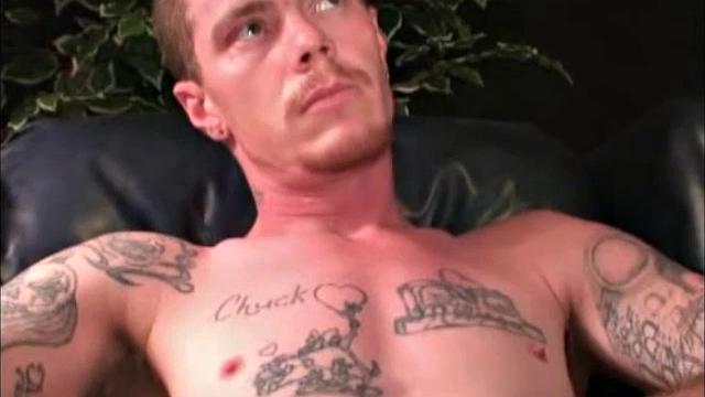 This 6'0", 175 pound 31 year old is easy to work with and loves to show off. Chuck is a handsome, kind and gentle guy, with lots of tattoos. He describes himself as a very loving and outgoing person, which I agree with completely.