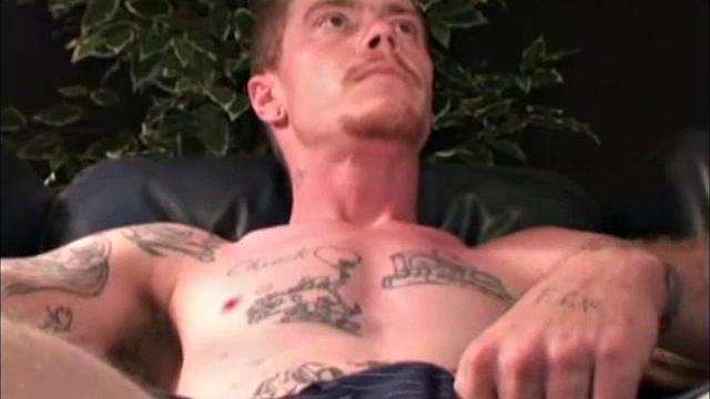 This 6'0", 175 pound 31 year old is easy to work with and loves to show off. Chuck is a handsome, kind and gentle guy, with lots of tattoos. He describes himself as a very loving and outgoing person, which I agree with completely.