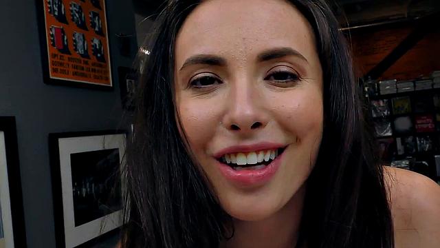 POV anal babe gets drilled in ass during dirty talking POV