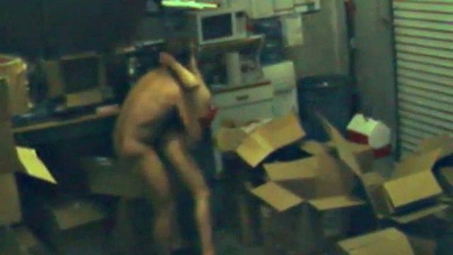 Cheating office worker fucks on spy cam footage