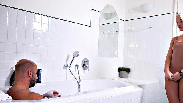 VIP4K. Teen hottie fucked by bull like a toy and filled with semen