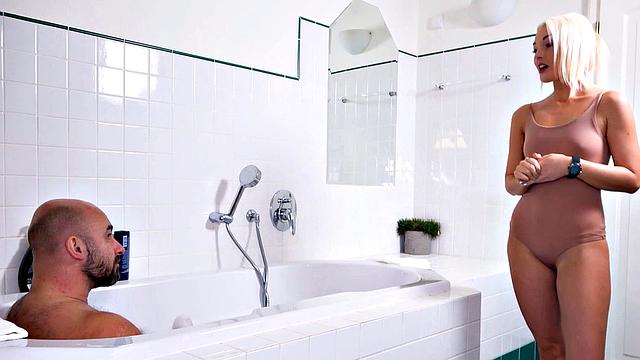 VIP4K. Teen hottie fucked by bull like a toy and filled with semen