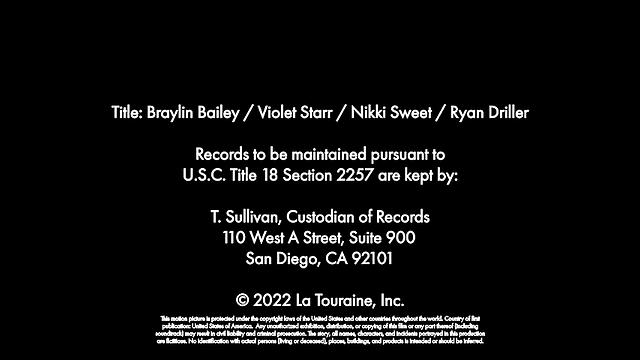 Find out why Braylin Bailey, Violet Starr & Nikki Sweet are Super Sluts