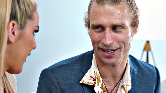 Bigtit stepmom in taboo massage threesome