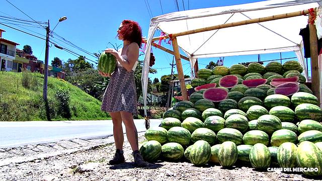 Teen Latina facialized after intense fuck